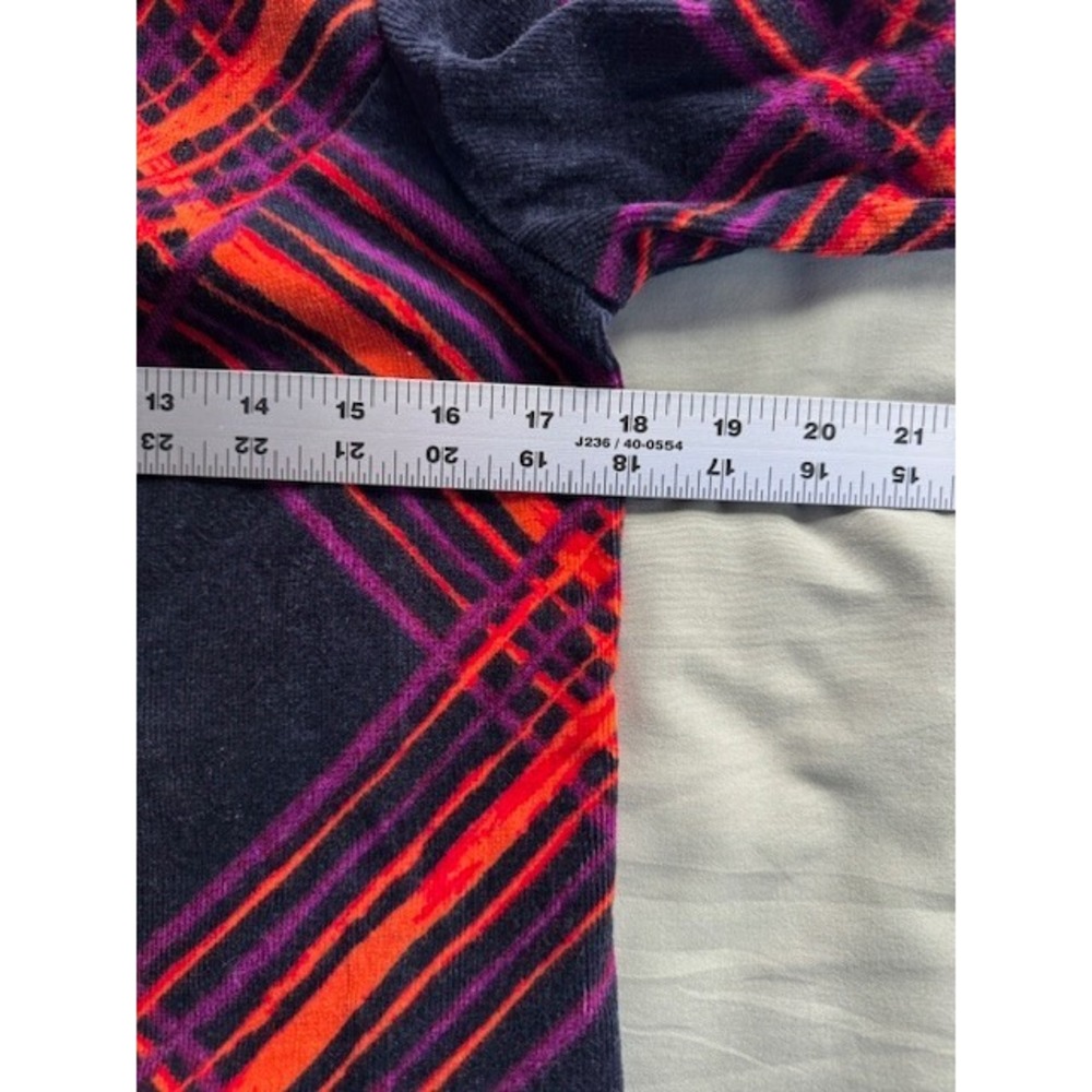GO‎ International Dress MED Mini Plaid Corduroy Mod Vintage Feel Retro 60's 70's - Picture 7 of 10